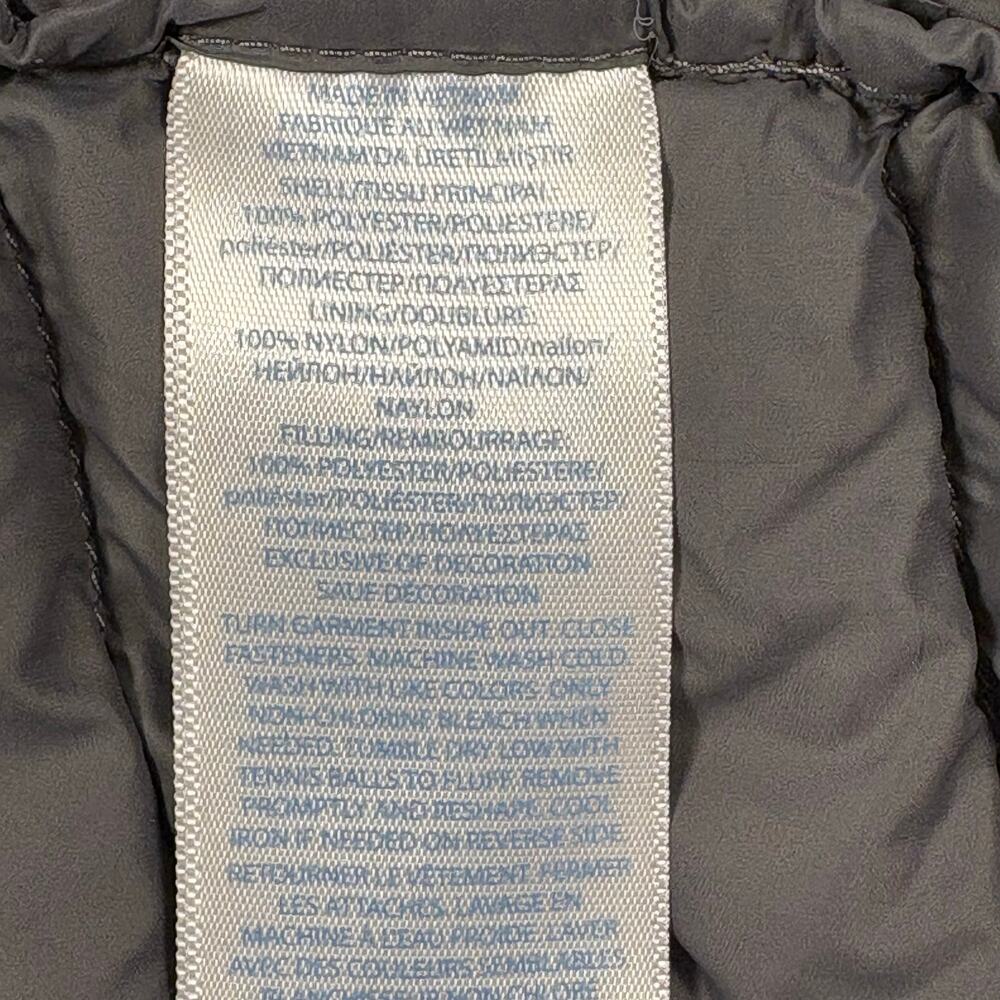 Ralph Lauren Puffer Coat Boys/Girls 24M Gray Quilted Jacket Preppy Pony - Picture 9 of 9